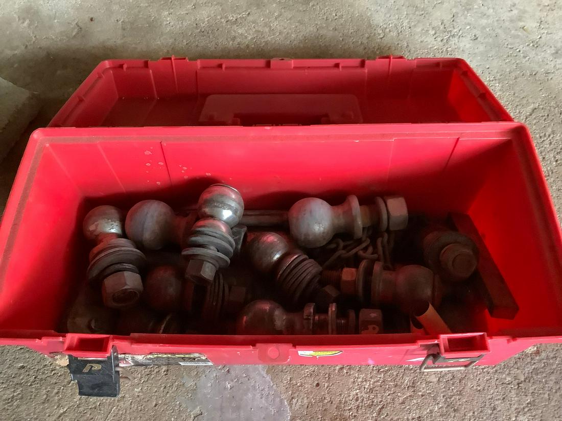 toolbox full of trailer hitches (1 of 1)