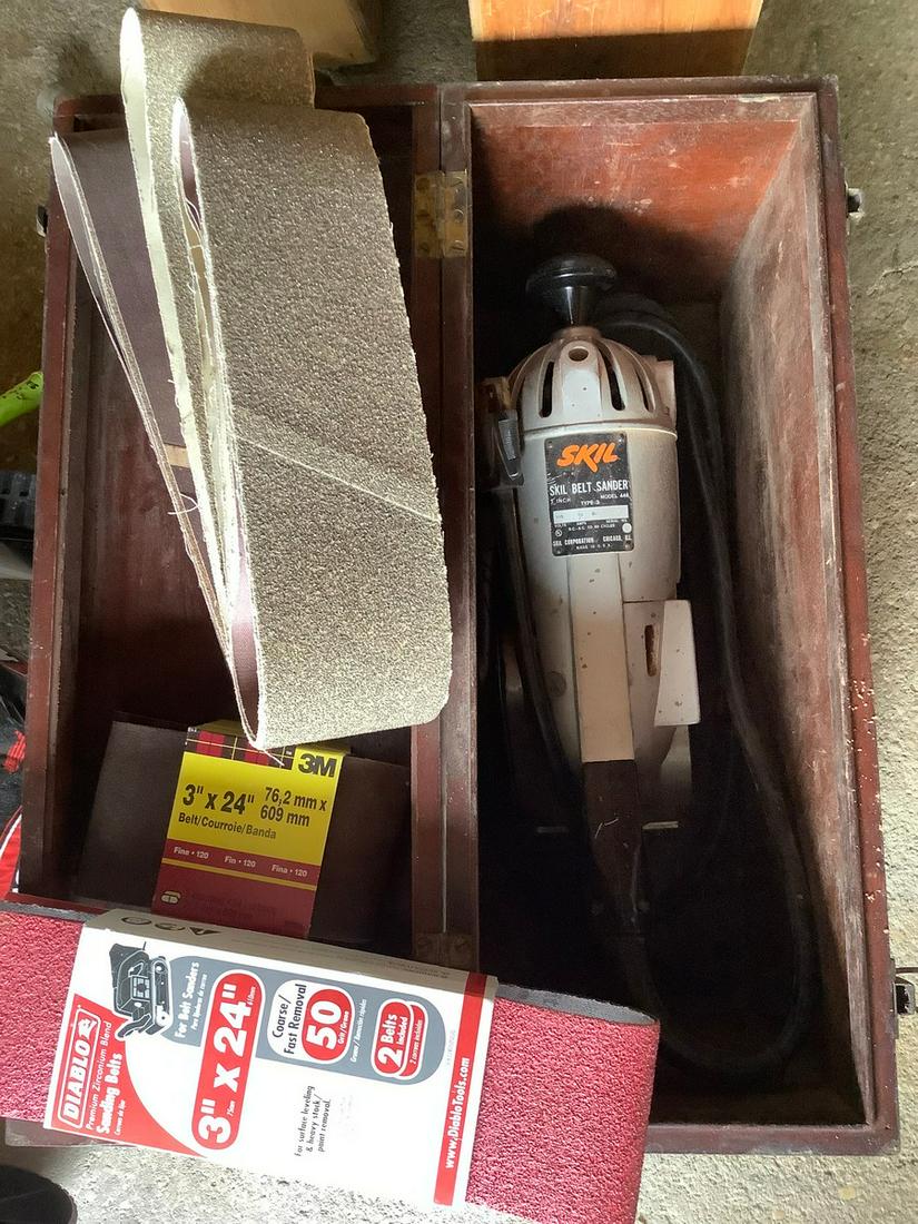 3 inch belt sander and sand belts (1 of 1)