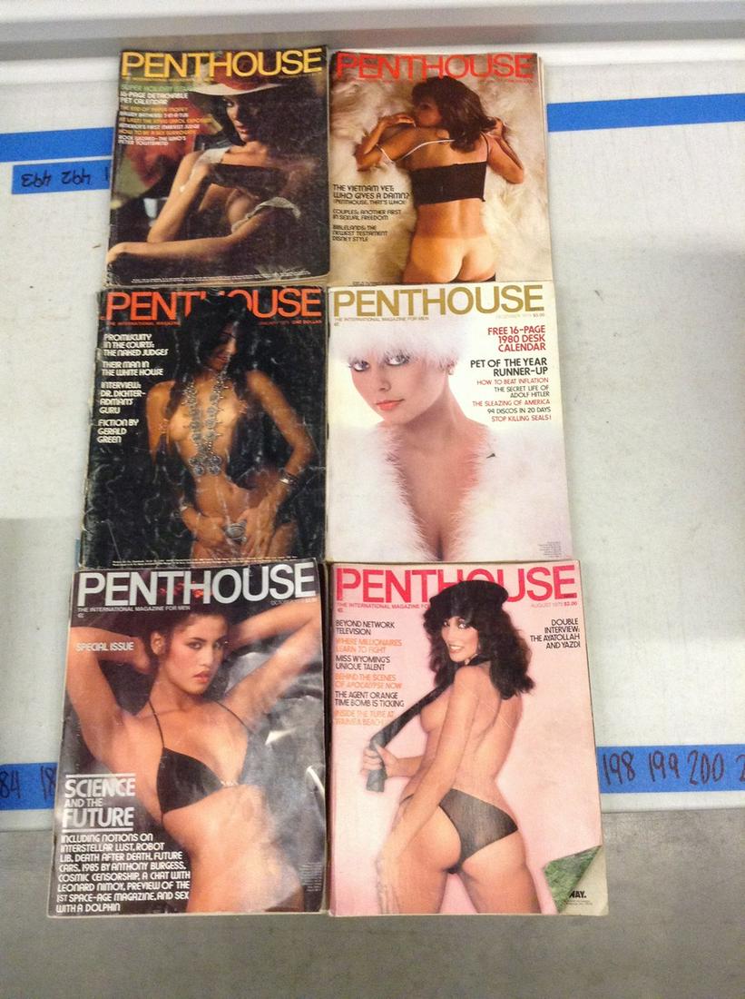 Lot of 70's penthouse magazine: Lot of 70's penthouse magazine