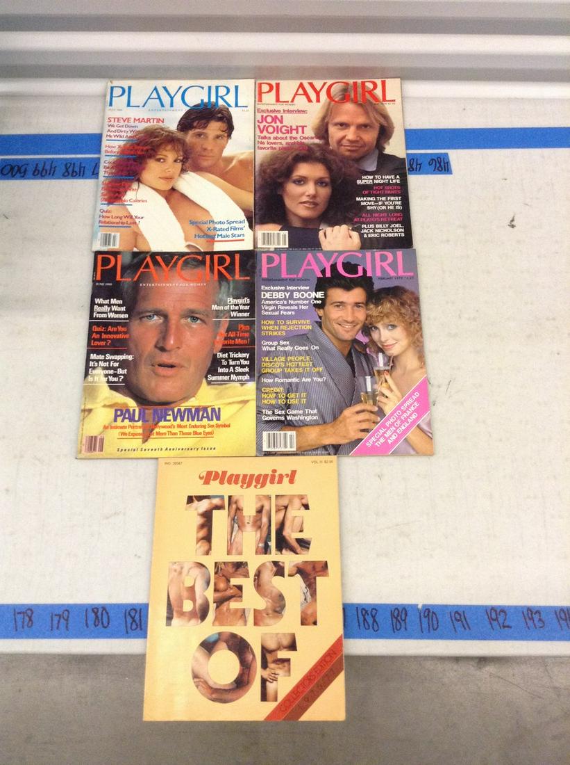 Lot of 70's and 80's Playgirl magazine: Lot of 70's and 80's Playgirl magazine
