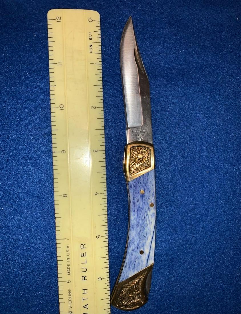 Pocket Knife, Frost Cutlry: Solinger Steal (Pakistan) Knife Frost Cutlry just under 7"