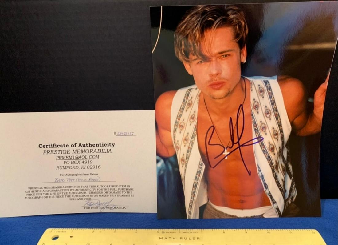 Brad Pitt Authentic Signed Photo of Brad Pitt (1 of 1)