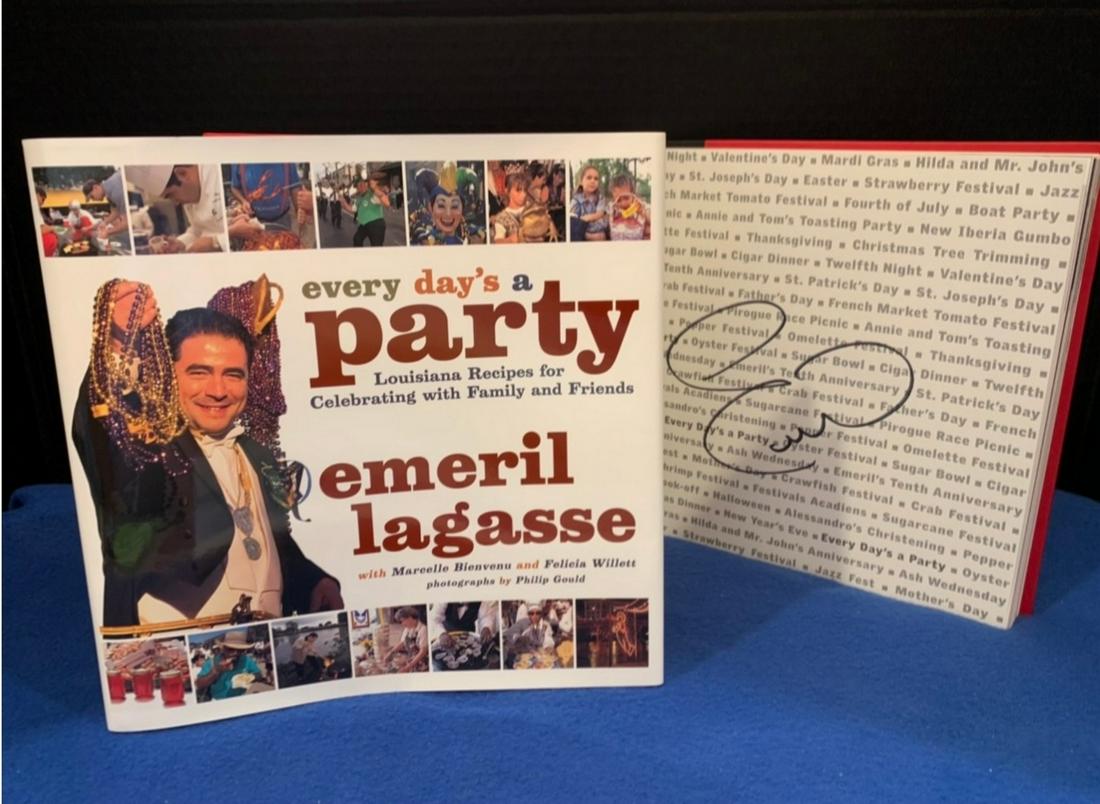 Emeril Lagasse Signed cook book (1 of 1)