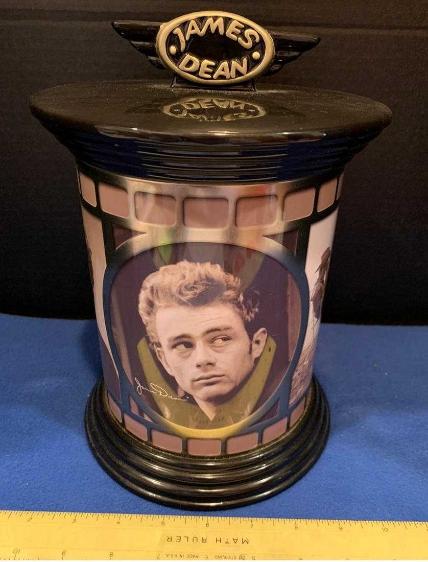 James Dean 2001 Cookie Jar 11" tall 7 1/2 bace (1 of 1)