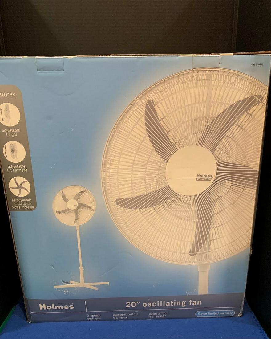 Holmes 20" Oscillating Fan, brand new (1 of 1)