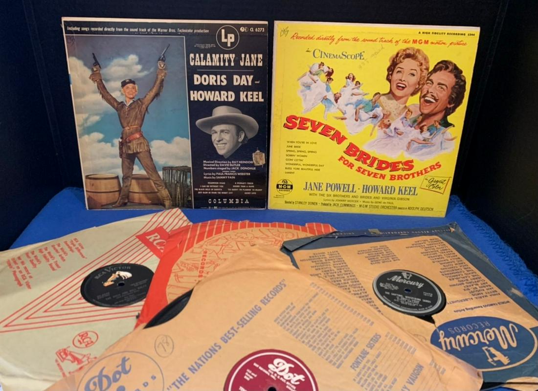 6 LP 78, Doris Day, Seven Bridesfor seven brothers,Rock (1 of 1)