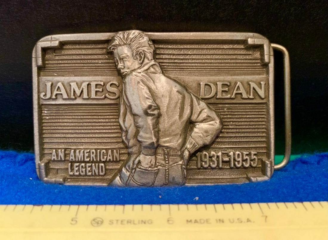 James DeanBelt Buckle, Limited Edition, no. 0035, Just: James DeanBelt Buckle, Limited Edition, no. 0035, Just under 3 1/2'