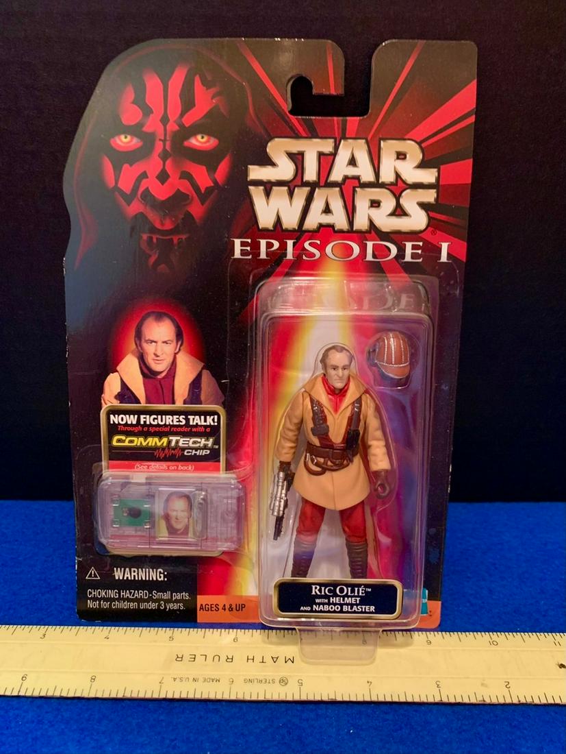 Ric Olie with Helmet and Naboo Blaster, Star Wars (1 of 1)