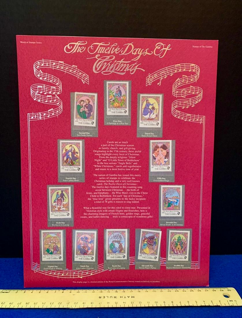 The 12 Days of Christmas Stamps (1 of 1)