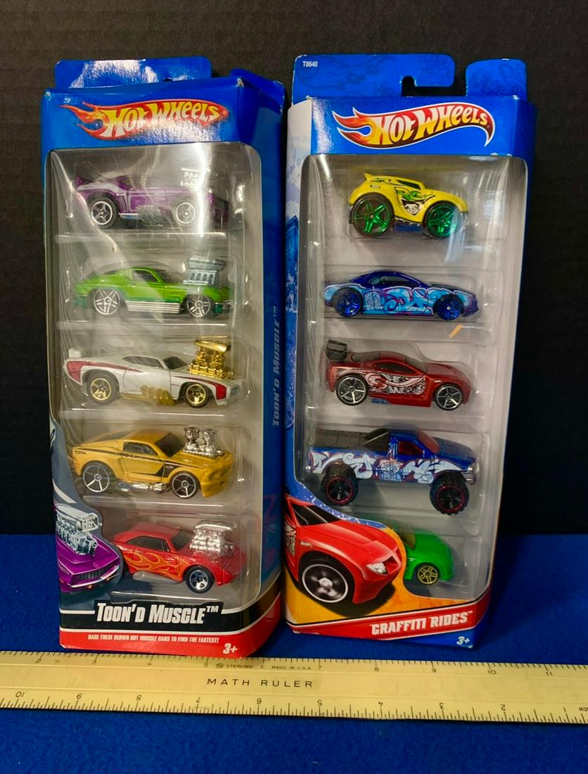 Hot Wheels, 2 boxes of 5 (1 of 1)