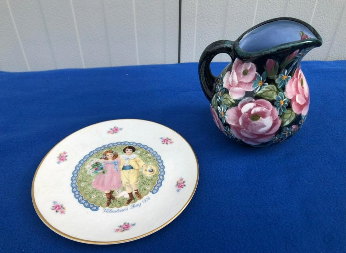 Royal Dalton Collectors plate Valentines Day 1976, (1 of 1)