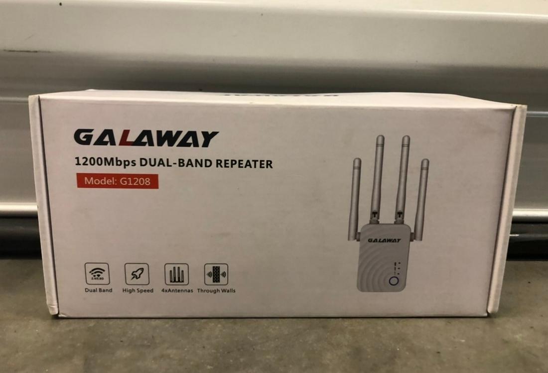 Galaway 1200 mbps dual-band, repeater model G1208: Galaway 1200 mbps dual-band, repeater model G1208
