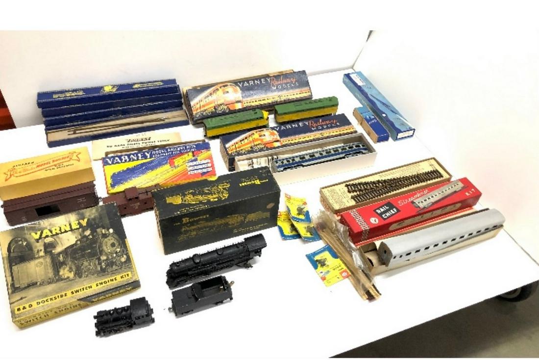 Large Lot of ho scale trains, including Varney, Athearn (1 of 1)