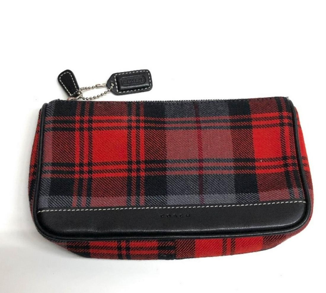 small Coach Bag, Plaid: small Coach Bag, Plaid