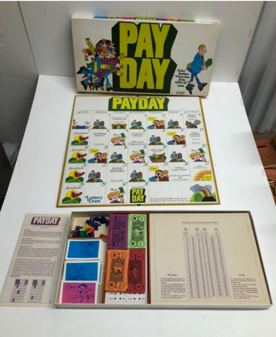 Vintage Pay Day board game (1 of 1)
