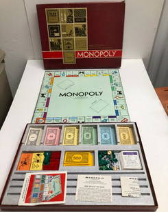 Vintage Monopoly board game: Vintage Monopoly board game