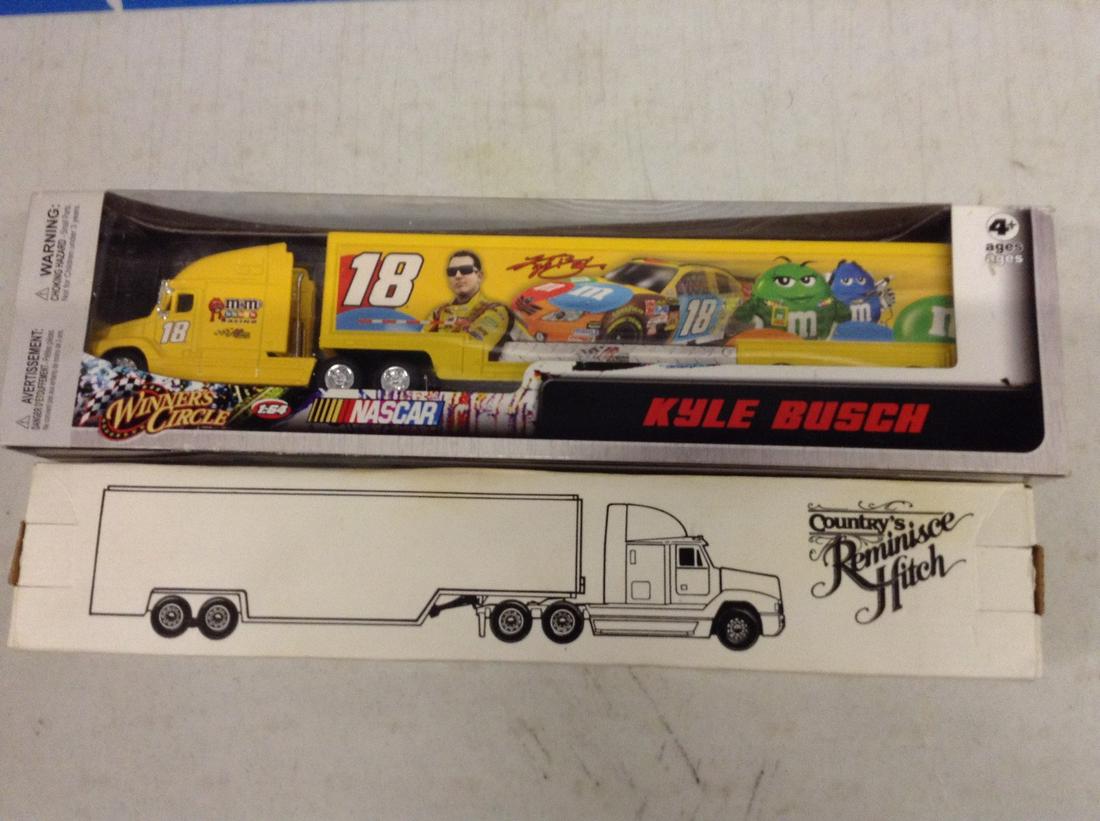 Winners Circle NASCAR Kyle Busch and ERTL Trucks (1 of 1)