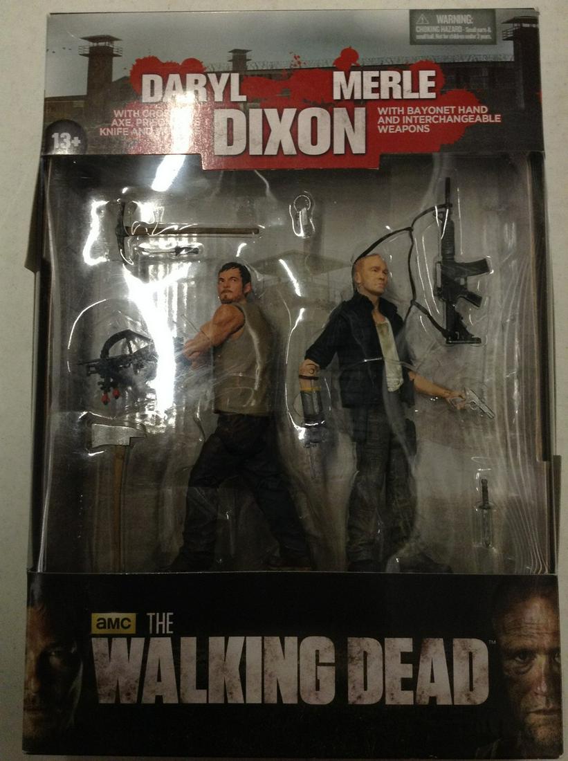 Daryl and Merle The Walking Dead Figures in Box (1 of 1)