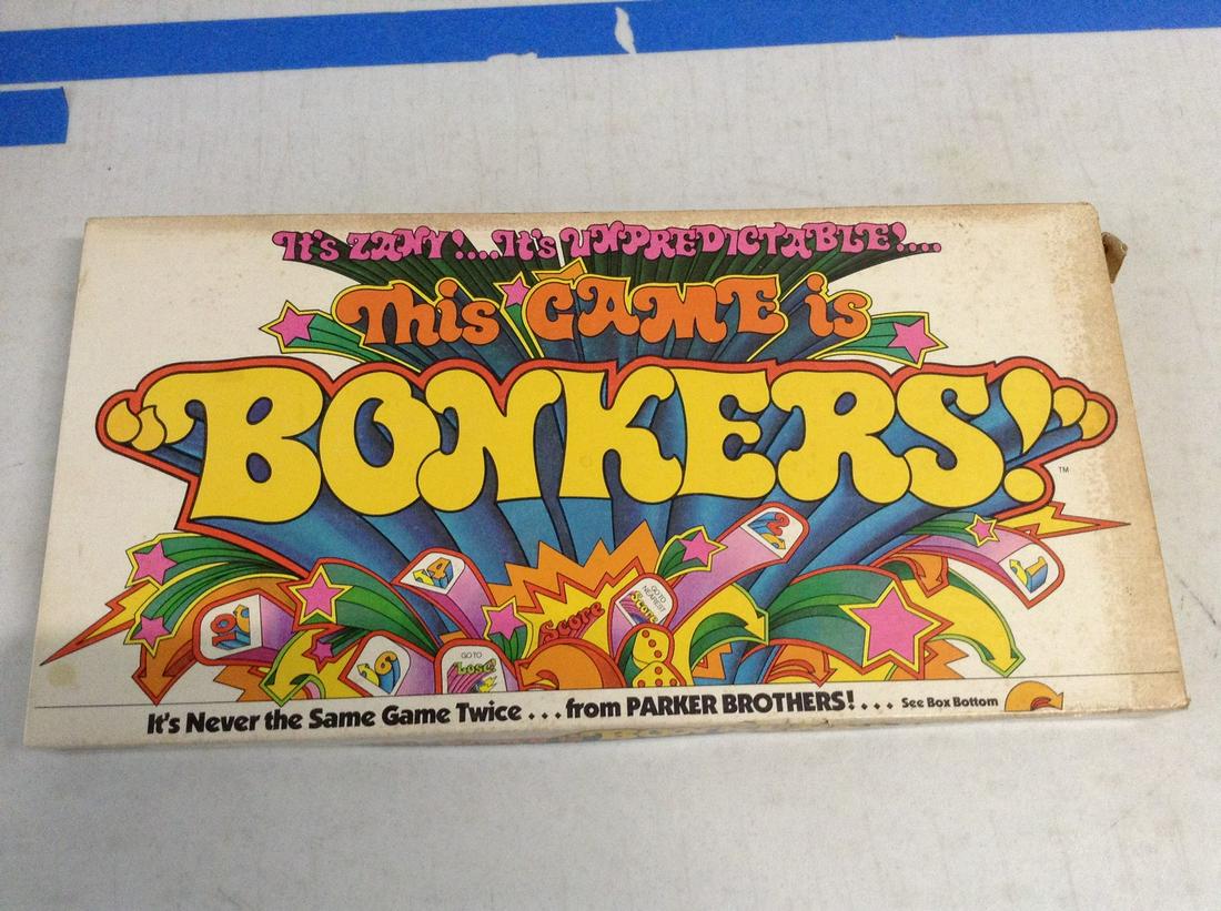 Vintage Bonkers board game: Vintage Bonkers board game