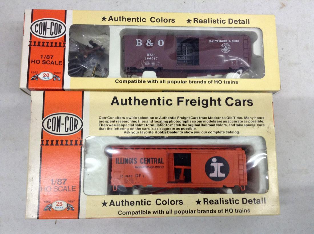 2 HO scale train models (1 of 1)
