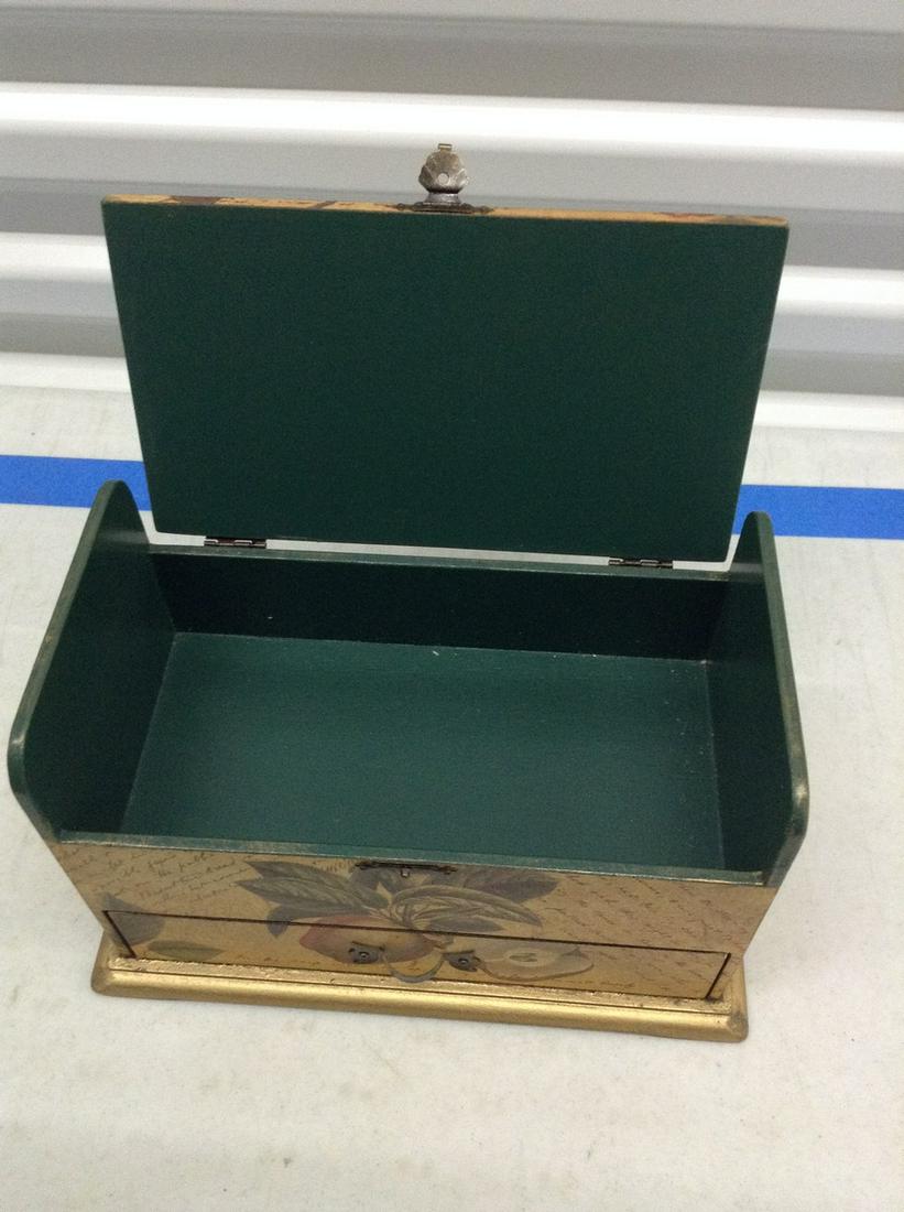 Hand-Painted Jewelry Box: Hand-Painted Jewelry Box