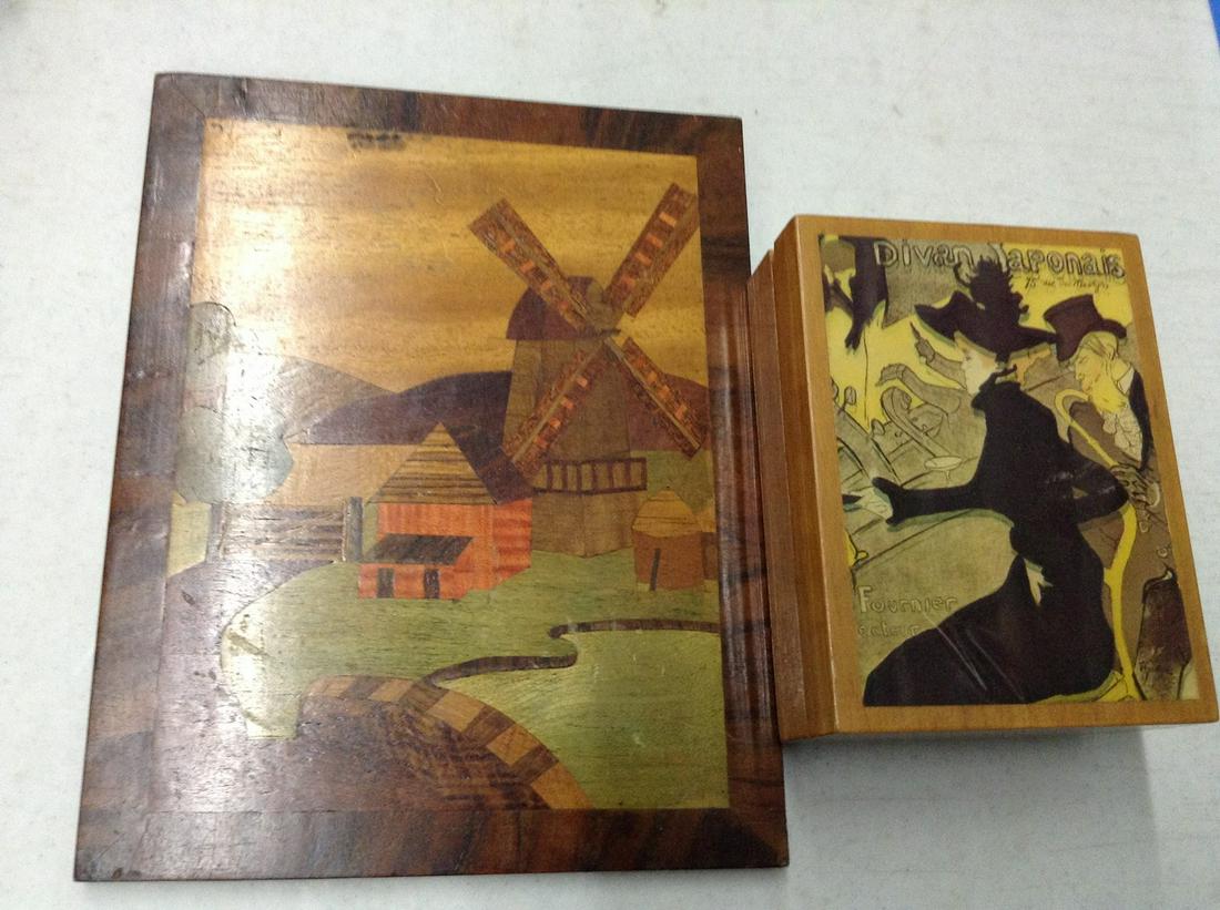 Wooden Wall Art and Music Box (1 of 1)