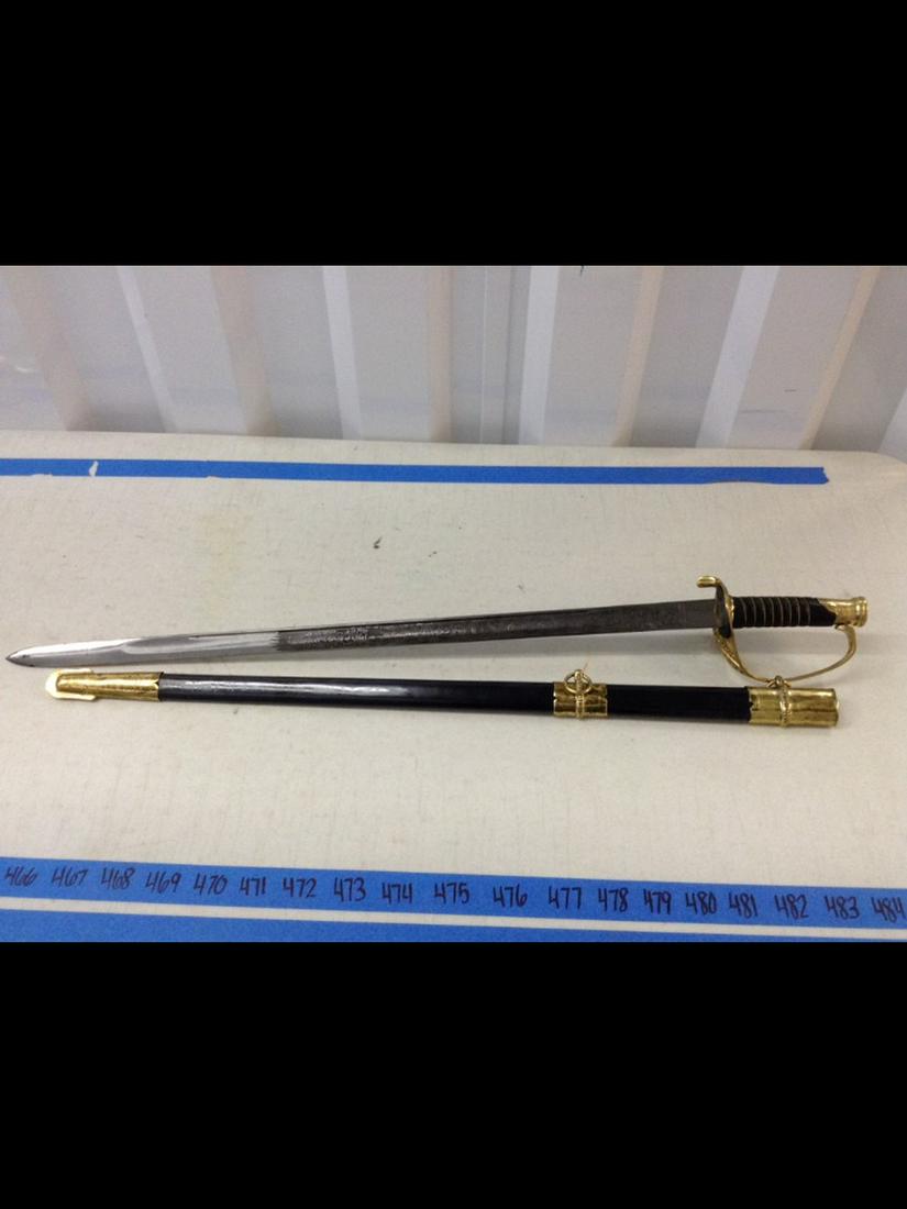 Engraved Dress Sword (1 of 1)