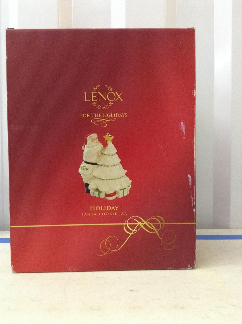 Lenox Holiday Santa Cookie Jar (1 of 1)