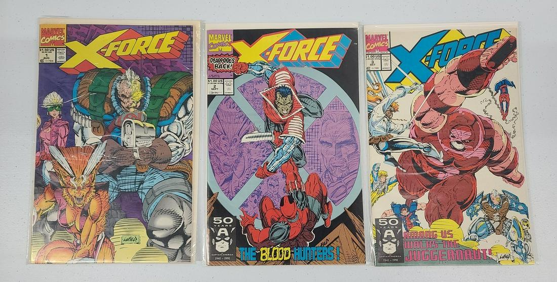 Marvel X-Force Issues 1-3 (1 of 1)