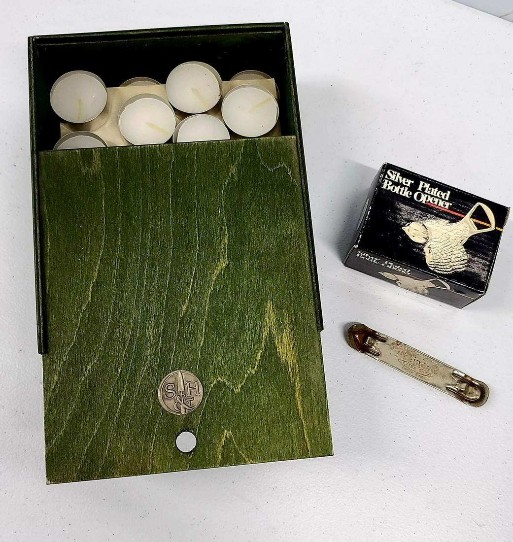 Vintage Votive Box & Bottle Openers: Vintage Votive Box & Bottle Openers
