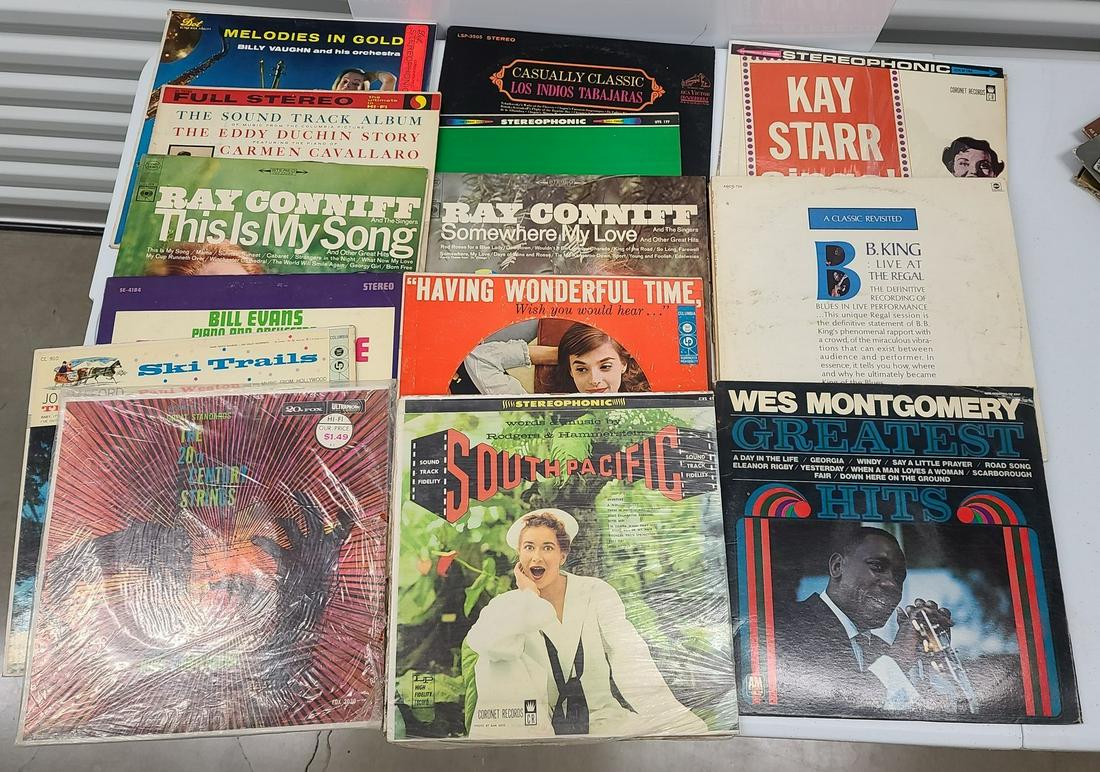 Records incl BB King Wes Montgomery (1 of 1)