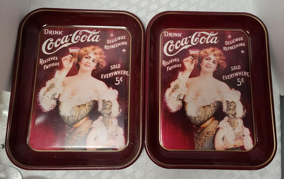Retro Coca Cola Trays: Retro Coca Cola Trays