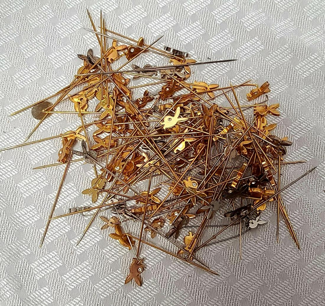 Vintage Playboy Bunny Stick Pins: Vintage Playboy Bunny Stick Pins