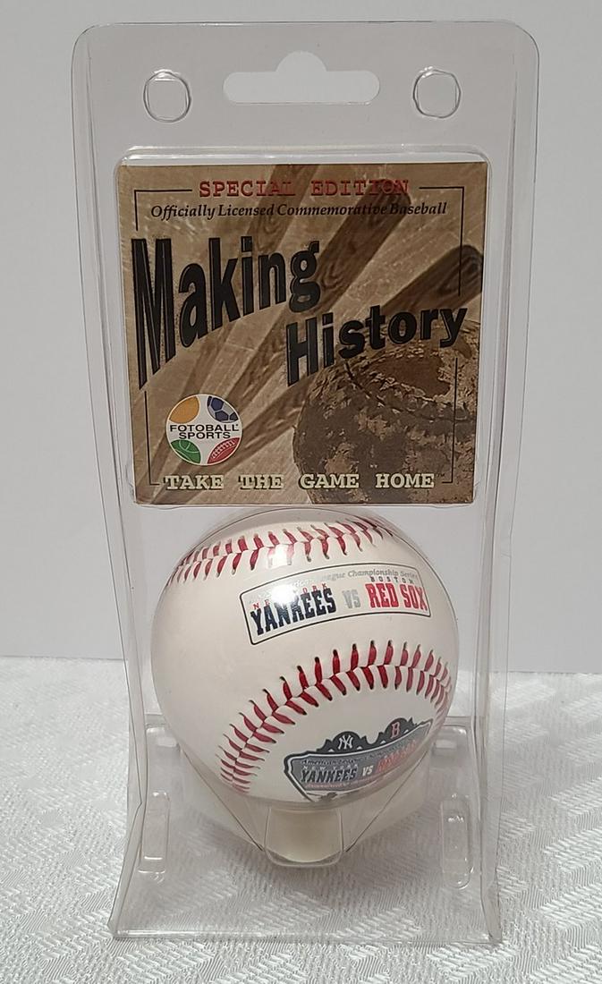 2003 Yankees vs Red Sox Comm Ball New (1 of 1)