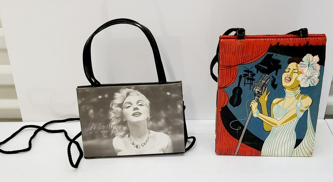 Retro Marilyn Monroe & Billie Holliday Purses: Retro Marilyn Monroe & Billie Holliday Purses