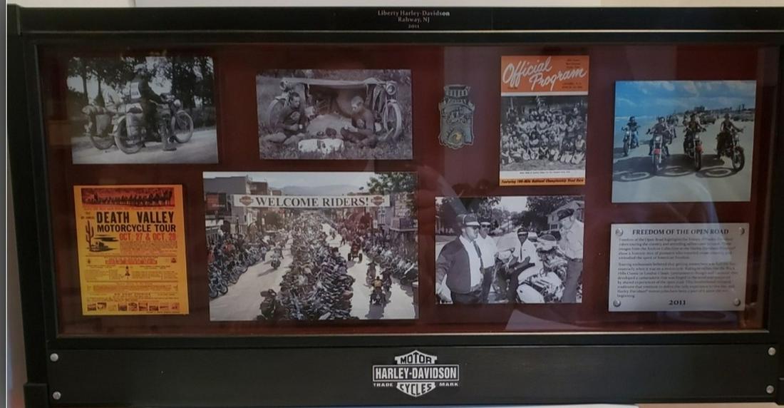 Harley 2011 Ltd Edition Museum Framed 24x12: Harley 2011 Ltd Edition Museum Framed 24x12