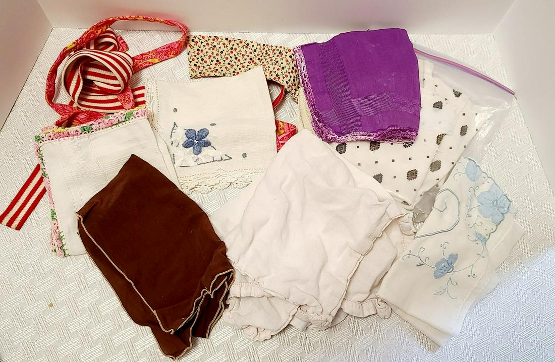 Vintage Hankerchiefs & Cloth Belts: Vintage Hankerchiefs & Cloth Belts