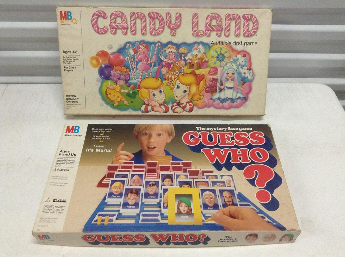 Vintage Candyland & Guess Who: Vintage Candyland & Guess Who