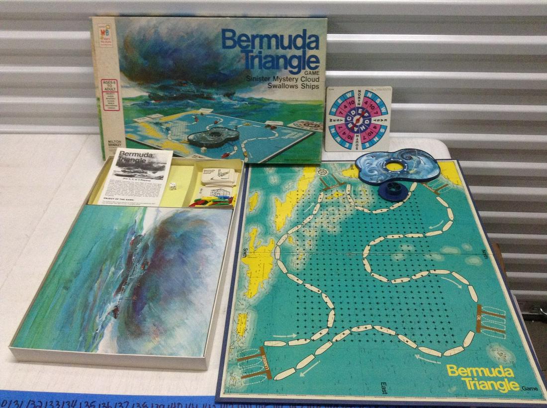 1976 Milton Bradley Bermuda Triangle Game (1 of 1)