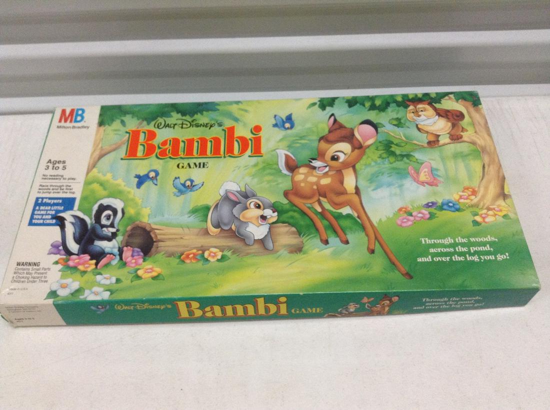 Milton Bradley Walt Disney's Bambi Board Game (1 of 1)