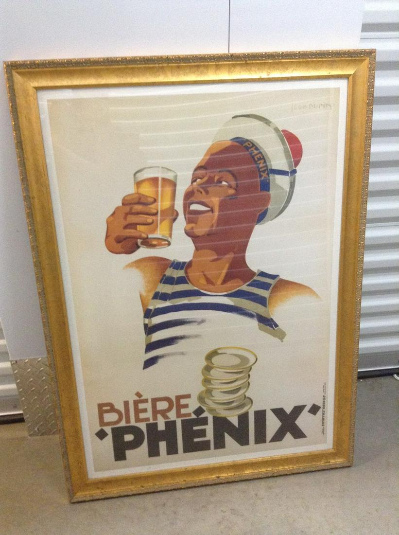 Joseph Charles Biere Phenix Signed Leon Dupin Print (1 of 1)