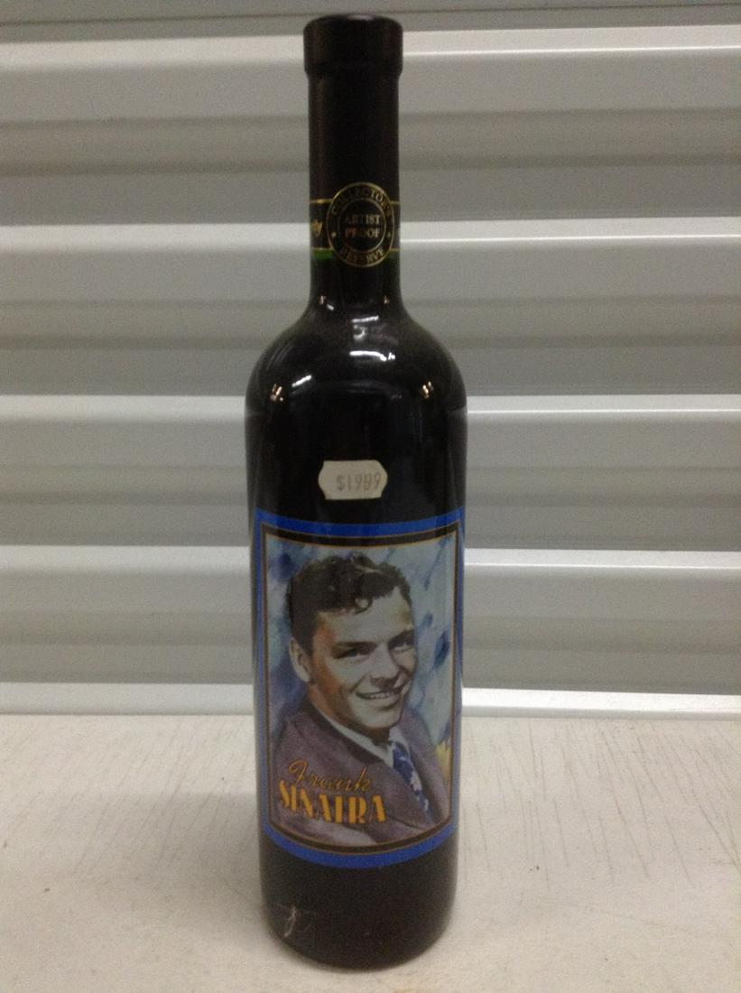 Sealed Celebrity Cellars Frank Sinatra 1995 Cabernet (1 of 1)