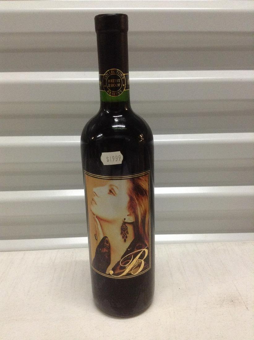 Barbara Streisand Collector's Reserve Artist Proof 1995: Barbara Streisand Collector's Reserve Artist Proof 1995 Cabernet Sauvignon