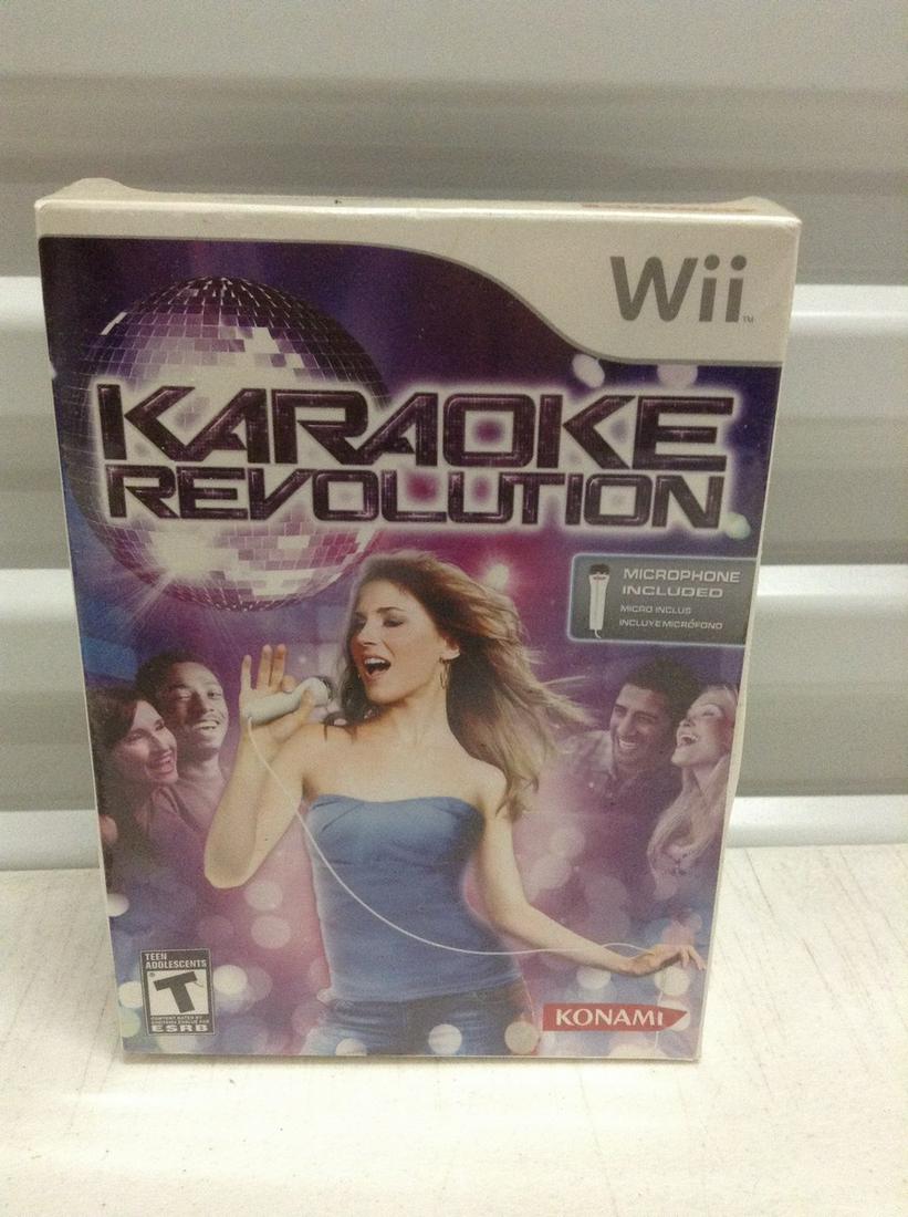 Still Sealed Wii Karaoke Revolution  with Microphone (1 of 1)