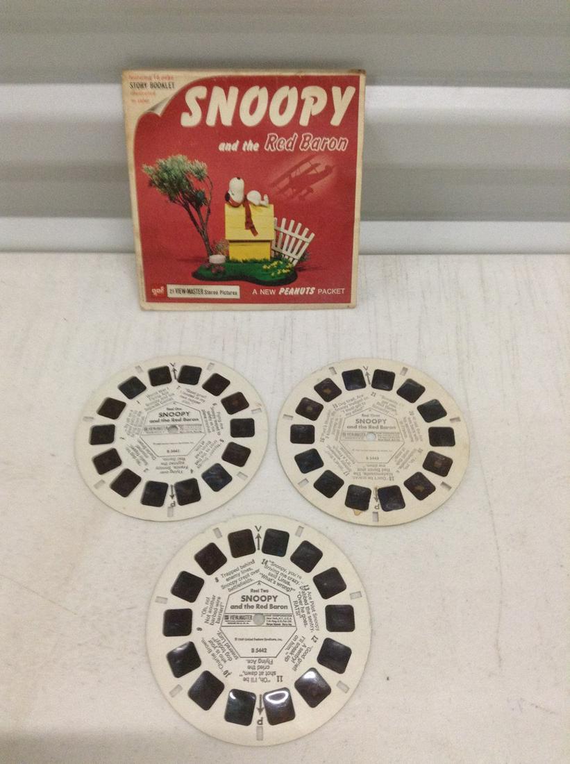 Snoopy and the Red Baron Viewmaster Reels (1 of 1)