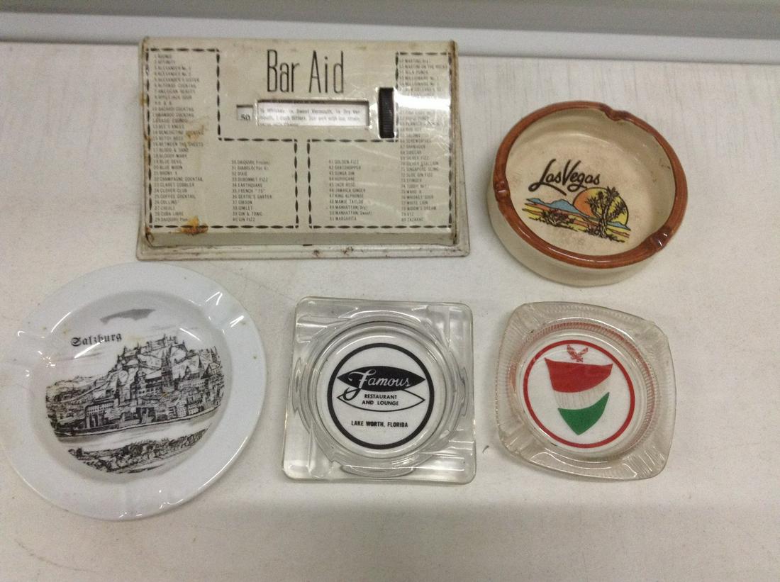 Bar Aid Metal Drink Recipe Rolodex, Lillian Porzellan (1 of 1)