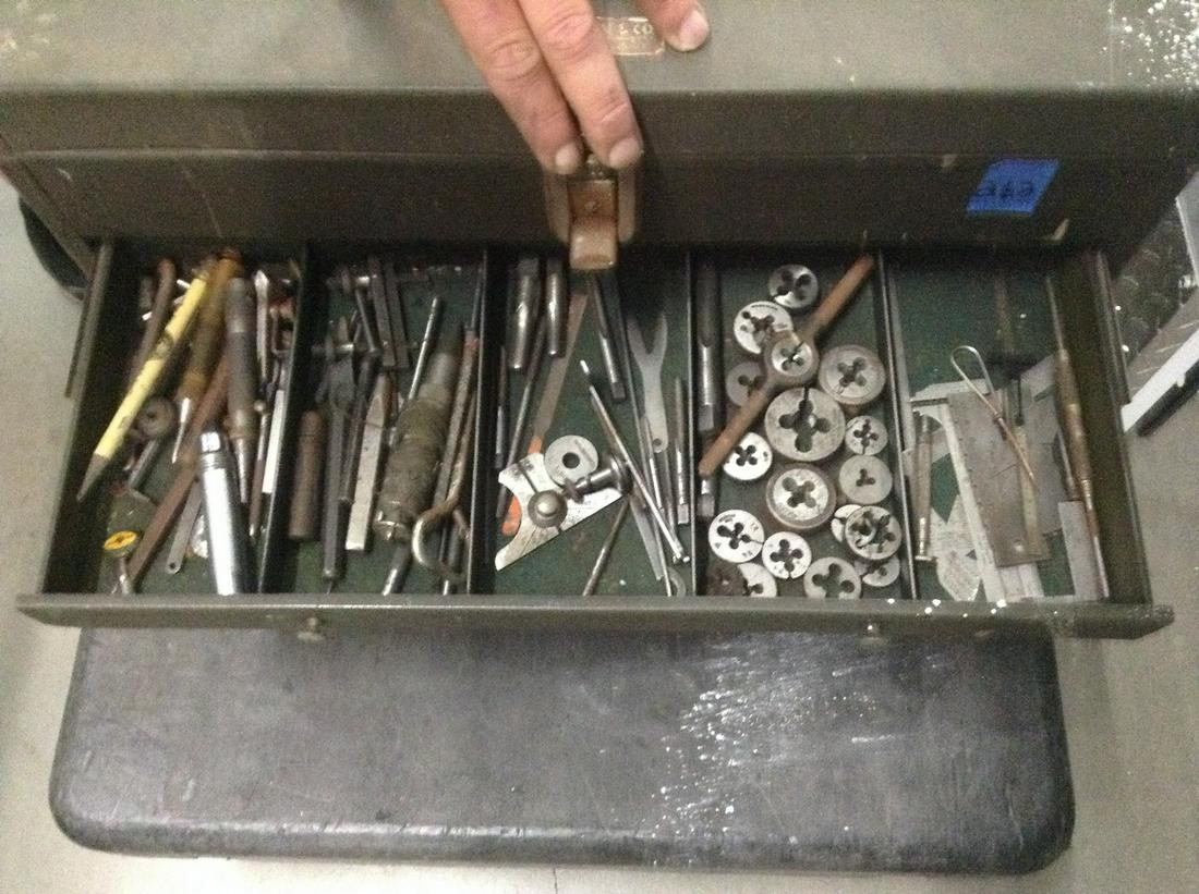 Large amount of Vintage Starrett machinist tools (1 of 1)