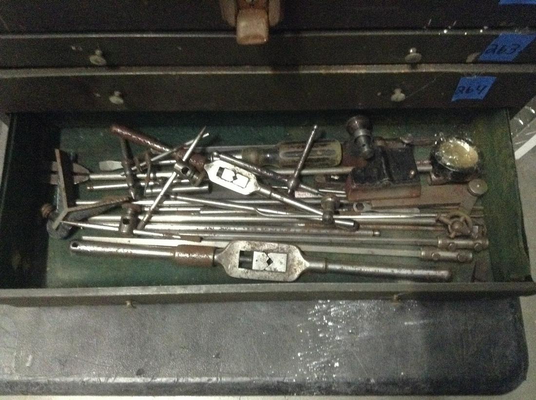 Large amount of Vintage Starrett machinist tools (1 of 1)