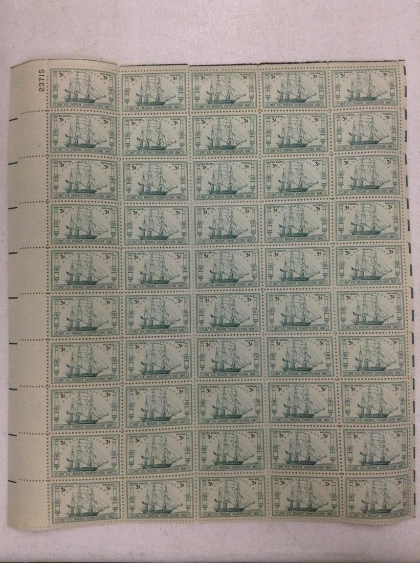 3 Cent Stamp Sheet (1 of 1)