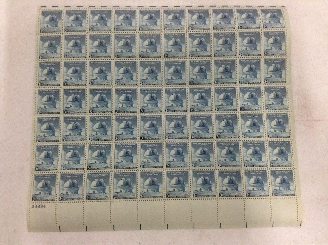 3 Cent  Stamp Sheet (1 of 1)